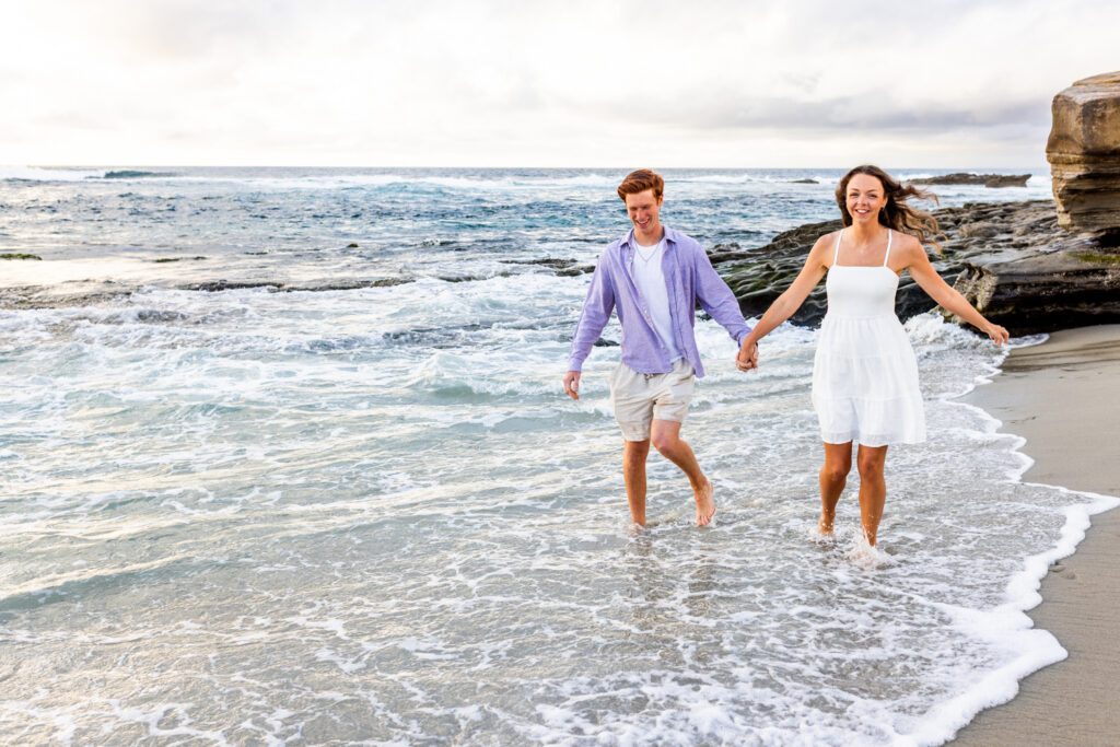 San Diego proposal photographer | DJ + Kate la jolla beach engagement photographer 8